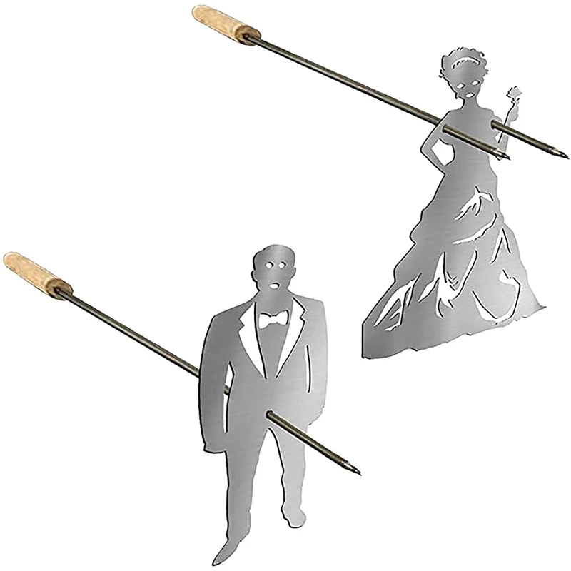 Жаровня для хот-догов/зефира в форме стального лагеря огонь шампур палочка вилки