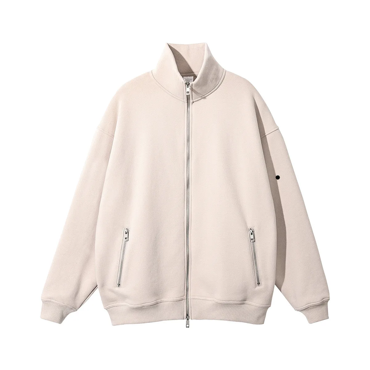 

Autumn Winter Classic Compass Armband Embroidered Jackets Hoodies Sweatshirt Men Women Polar Warm Fleece Zipper Coat Sweatshirt