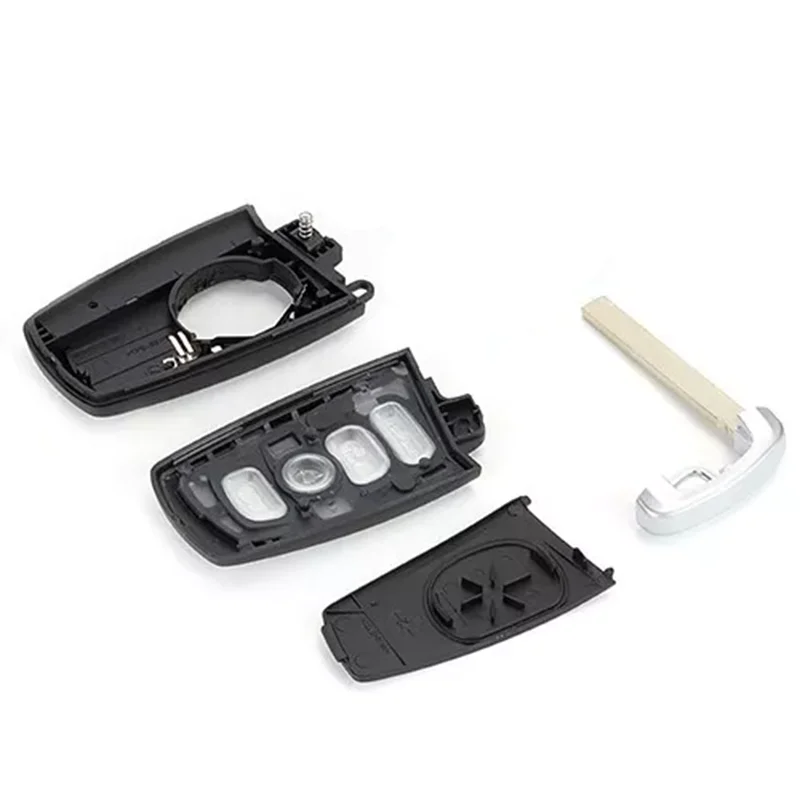 Смарт-чехол Keyecu с 3 и 4 кнопками чехол лезвием для BMW CAS4 F FEM 5 7 Series E90 E92 E93 X5 F10 F20 F30 F40