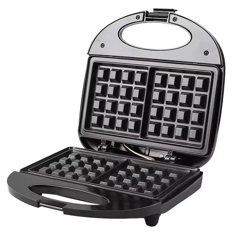 

110v Professional Waffle Maker Cooking Kitchen Appliances Multifunction Breakfast Waffles Machine Non-stick Coating