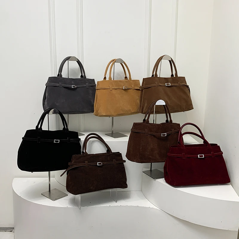 Женская зимняя байковая сумка роскошная дизайнерская на плечо под мышками