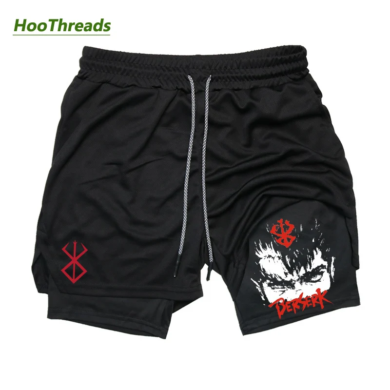 Loop Berserk Athletic Compression Shorts Quick Dry Stretch Workout Fitness Running
