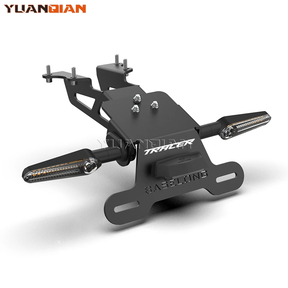 

Держатель номерного знака Tracer 9 GT для YAMAHA MT09 MT07 TRACER 900 700 GT 7GT 9GT FJ09 2025 мотоциклетный хвост аккуратное крыло Eliminator