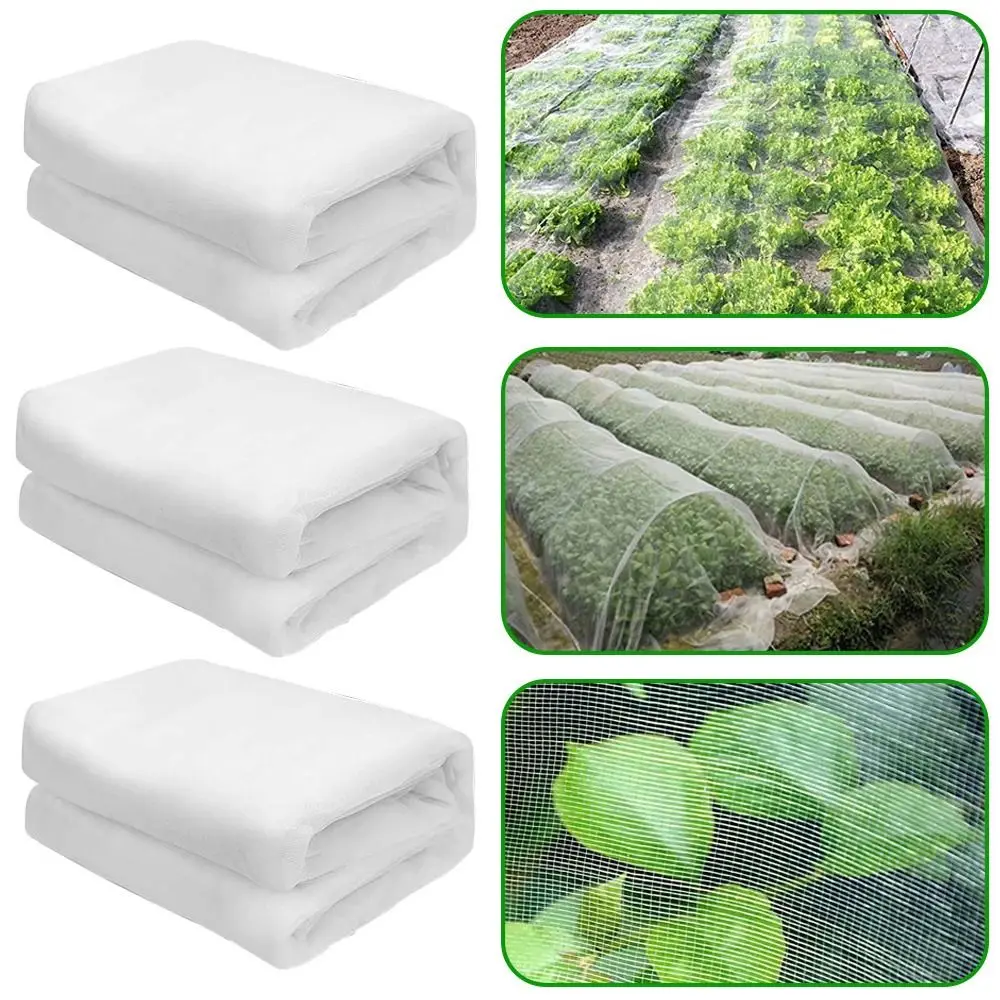 Large Anti Butterfly Fly-Bug Bird Net Protective Net Garden Protect Insect Animal Netting Plant Mesh Vegetables Crops