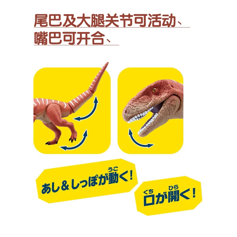 Модель динозавра Tomy domecallia мир Юрского периода модель животного игрушка Fukui Raptor