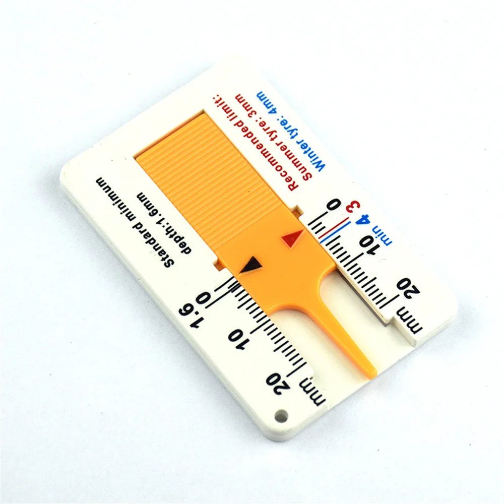 

0-20mm Tread Depth Gauge For Car Tyre Tire Meter Thickness Gauges Automobile Tire Wear Detection Measuring Tools Depth Caliper