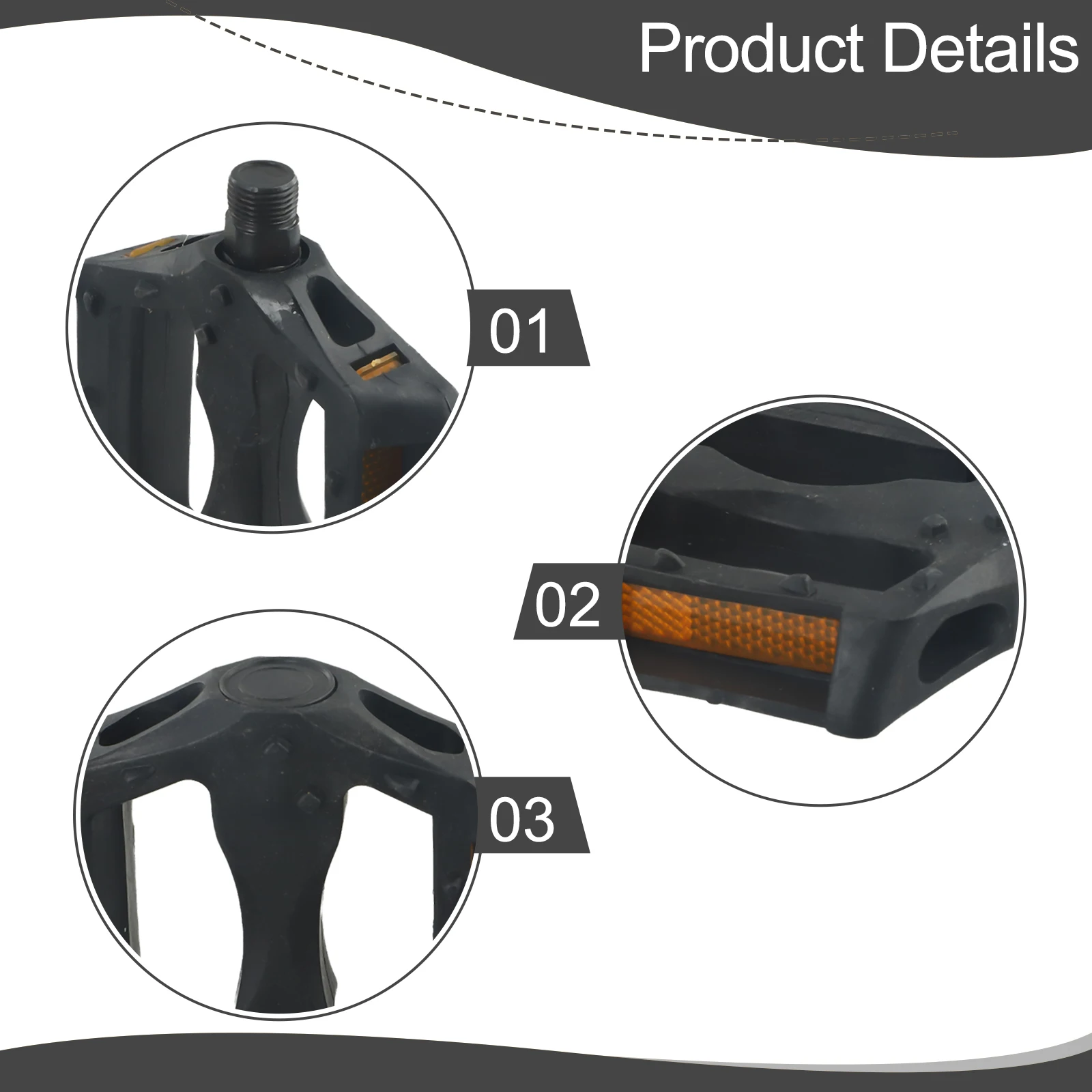 Упругие педали для шоссейных и горных велосипедов. Легкий гаечный ключ 15 мм.