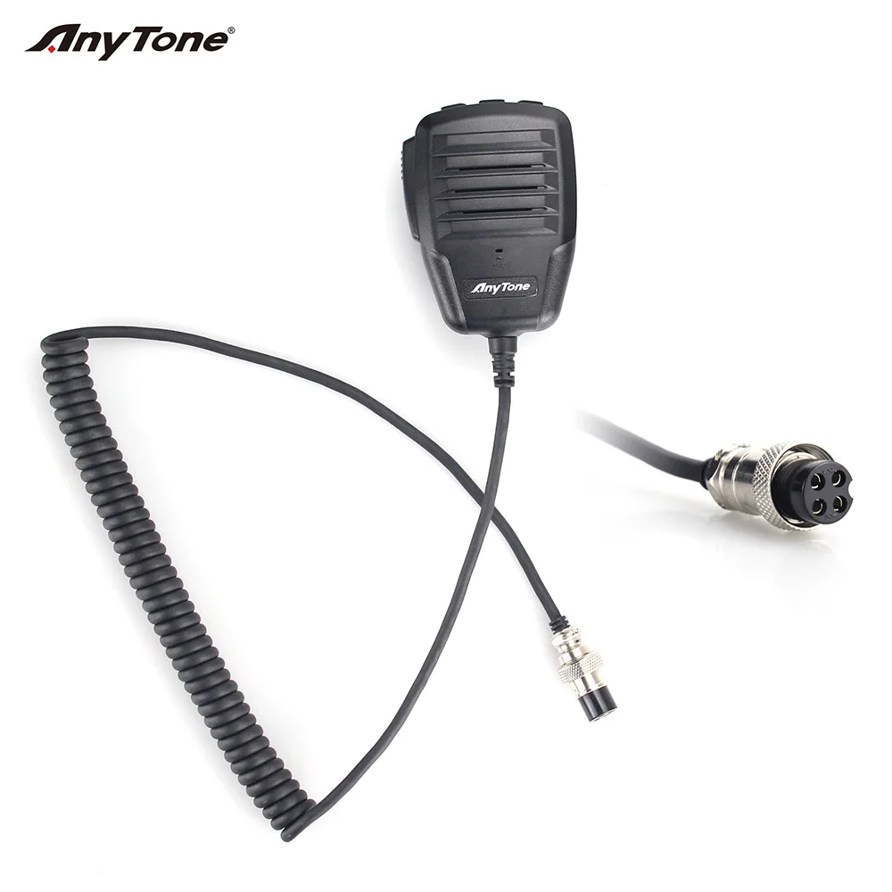 Фото Радиостанция Anytone AT-900PRO USA с погодным каналом, 27 МГц, CB-радио, AM/FM, двухсторонняя связь, 12/24В, рация дальнего действия для любительской радиосвязи №3