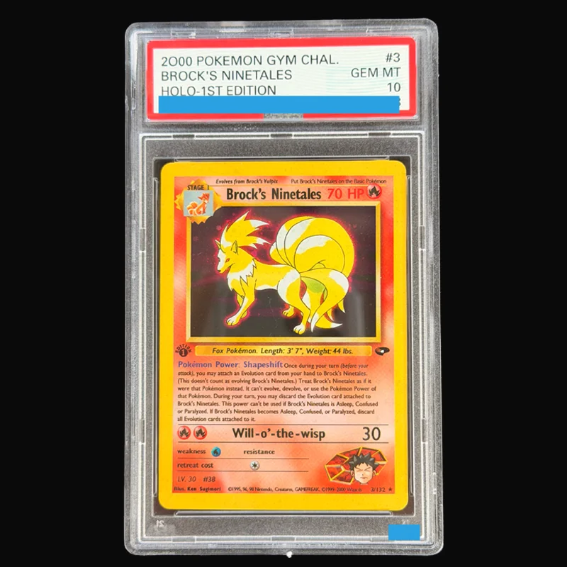 Сделай сам: 2000-й вызов Pokemon Gym Challenge # Коллекционная карточка-игрушка Blaine's Arcanine Articuno Ninetales Clefairy Holo-1St Edition Grade 10 (art.: 3920dc5892fda) - 3920dc5892fda