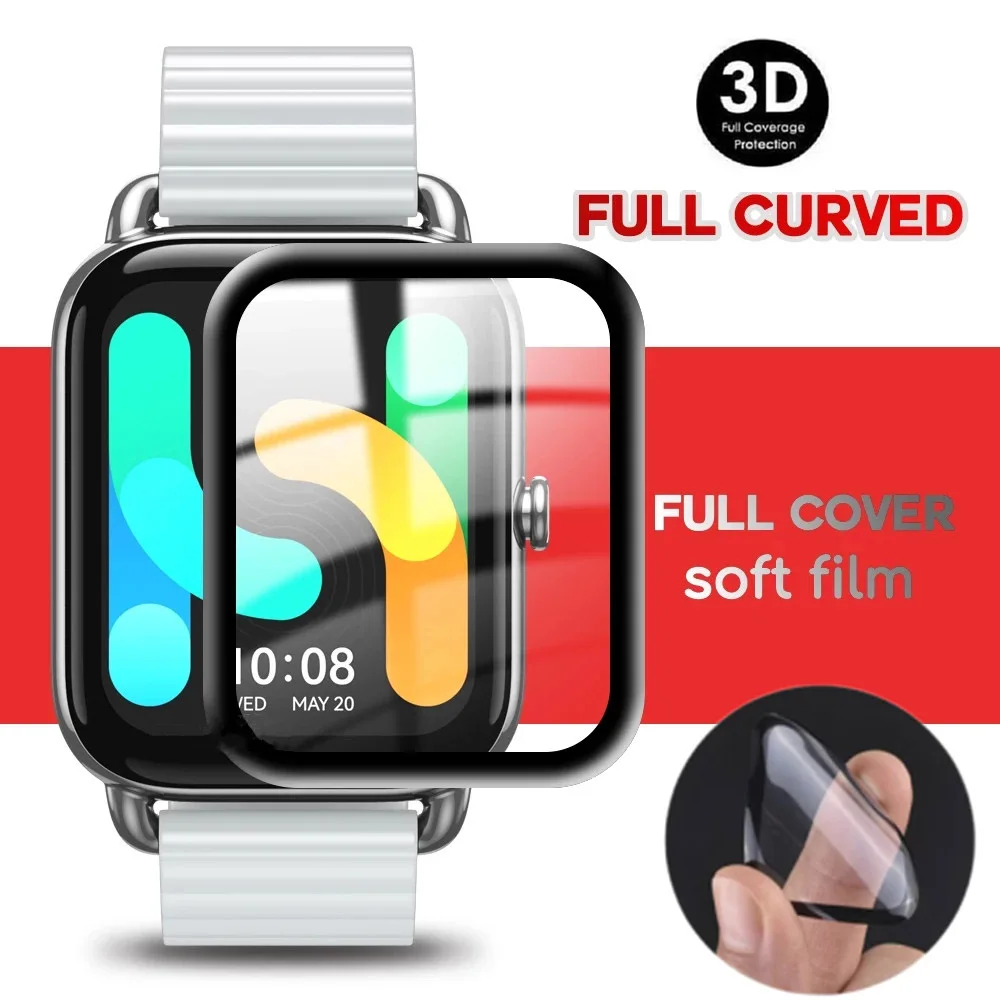 Защитная пленка для смарт-часов Lou RS4 Plus мягкая 3d-пленка с полным покрытием Haylou