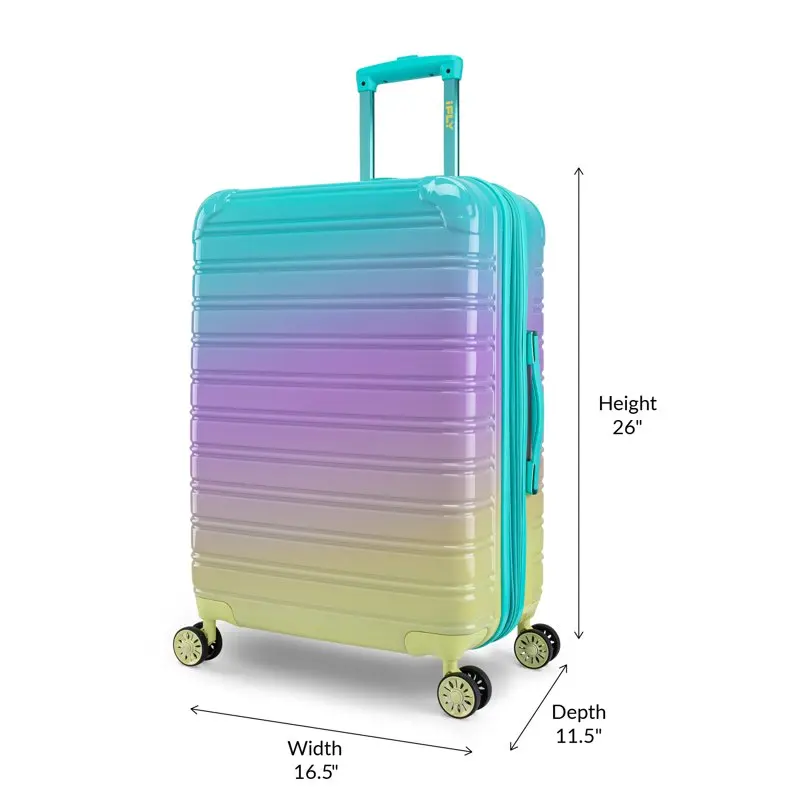 Hardside Checked Luggage Fibertech 24