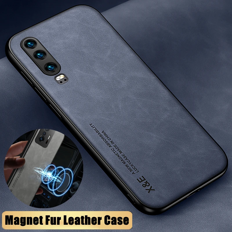 

Magnet Leather Case For Huawei P30 P40 P20 P50 Honor 70 50 10i 9X View 30 20 Lite 20S 30S P Smart Pro Y9S Shockproof Case Cover