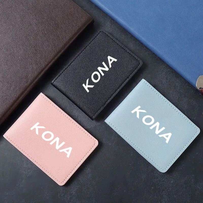 

Car Driver License Holder Bag Multifunction ID Card Holder Package Wallet Car Accessories For Hyundai Kona Auto Accessories