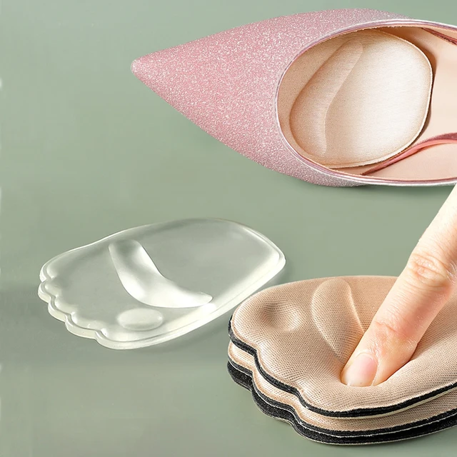 Forefoot Insert Cushion Pads for Women Shoes Anti slip Silicone Foot Pain Relief Pads for High Heels Sandals Gel Shoe Insoles 1