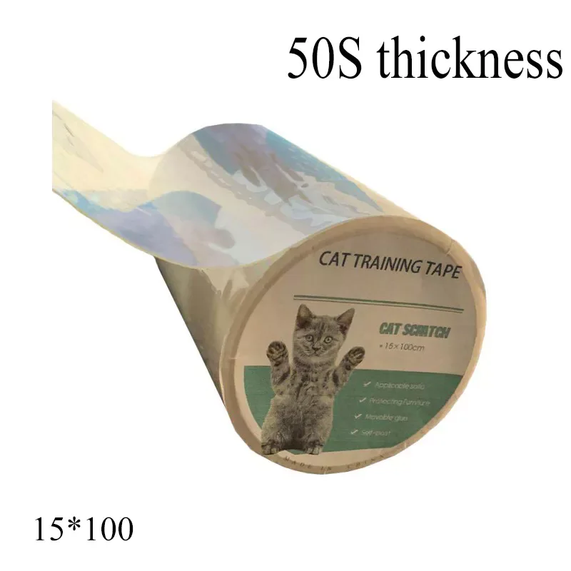 

15*100/15*300/30*100 cm Transparent Cat Anti-Scratch Tape Roll Furniture Guards Couch Protector Sofa Scratch Prevention Sticker