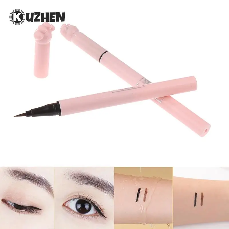 Cat Paw Eyeliner Pen Black Brown Liquid Eyeliner Cosmetic Beauty Tools