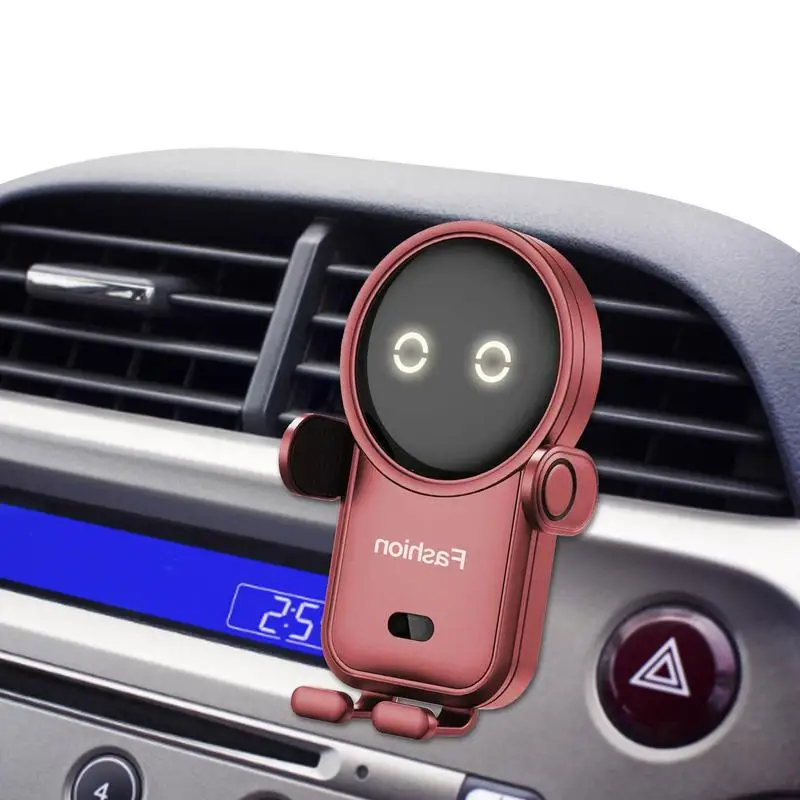 

Wireless Charger For Car Auto Clamping 15W Phone Holder Fast Charging Car Charger 360 Degree Rotatable Car Interior Accessory