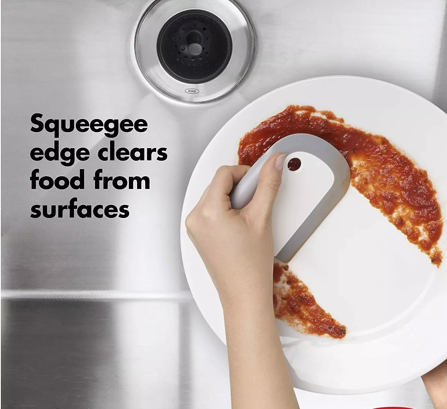 

Useful Kitchen Multifunction Integrated Soft Rubber Scraper Plate Cleaning Brush Tool Organizer Kitchen Gadgets and Accessories