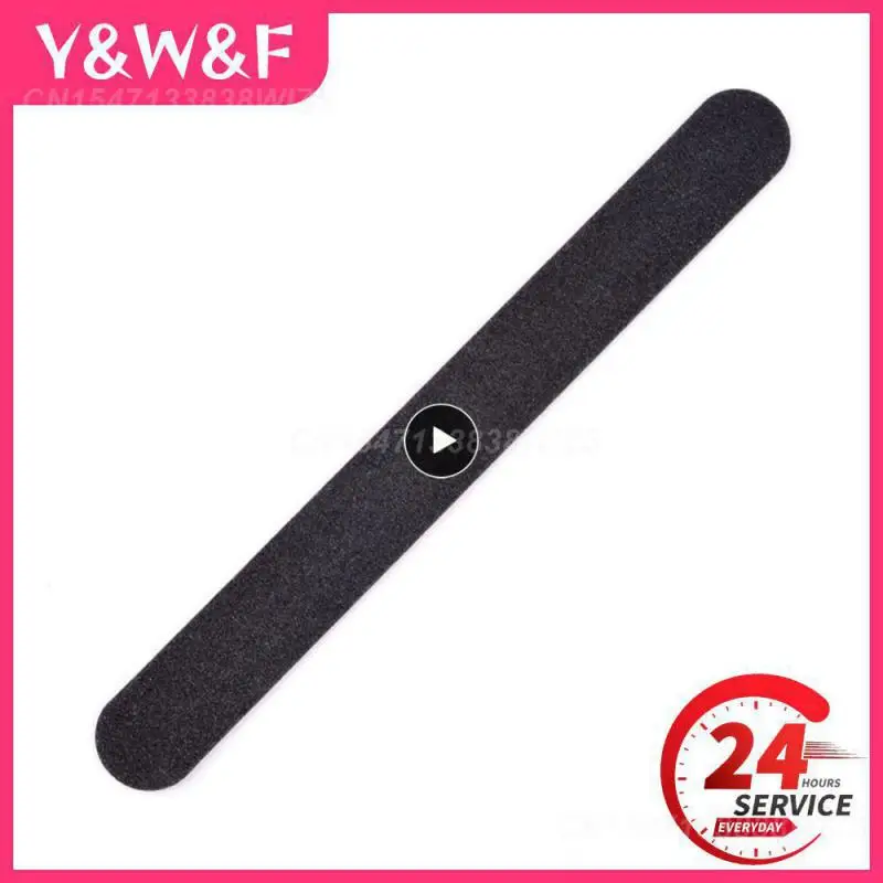 4~30PCS Black Nail File Nail Grinding Strip Buffer Shiner Finger Toe Manicure Pedicure Polishing Sanding Beauty Nail Art  Tool