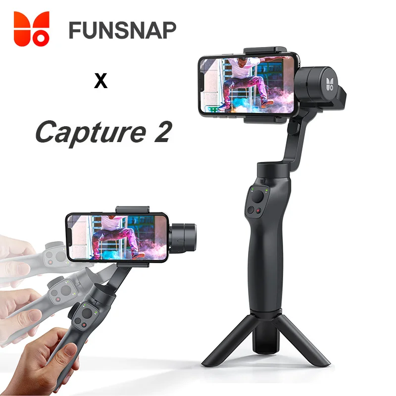 Tanie Funsnap Capture2 3 Osi Smartfon Kardana Ręczna Telefonu Komórkowego Nagrywania Wideo Vlog Stabilizator Tanie Funsnap Capture2 3 Osi Smartfon Kardana Ręczna Telefonu Komórkowego Nagrywania Wideo Vlog Stabilizator