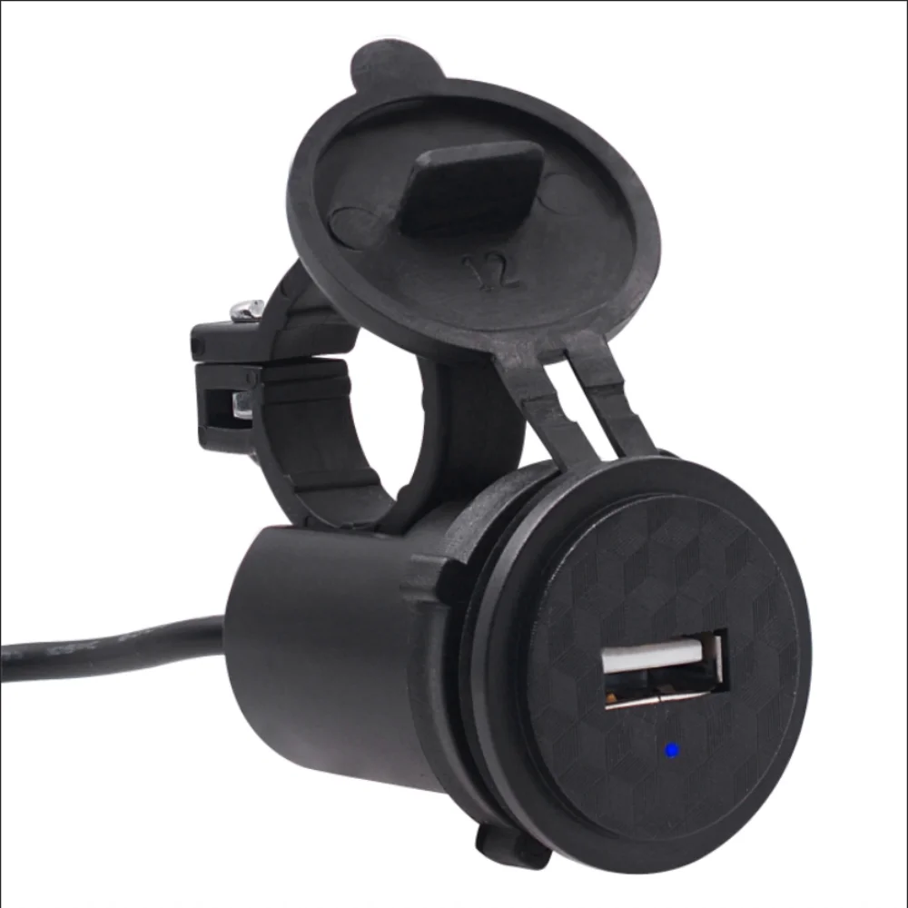 Универсальный Выключатель на руль мотоцикла с USB-зарядкой 22 мм 7/8 дюйма - купить по