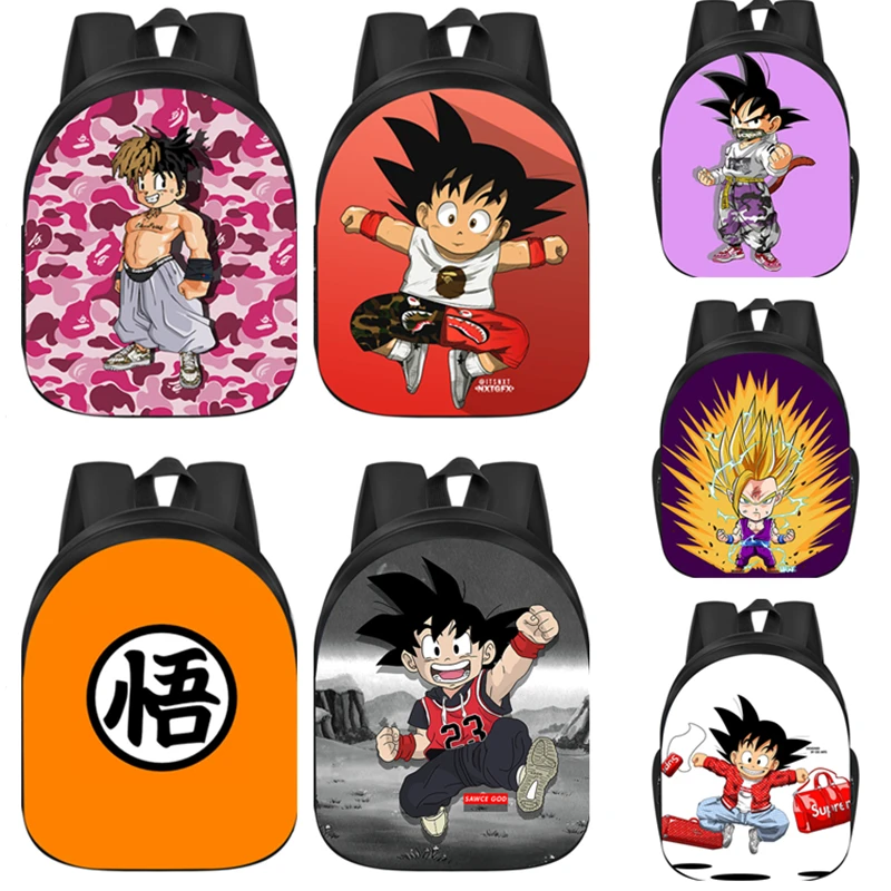 

Anime Dragon Ball High-value Goku Fashion Student Schoolbag Creative Backpack Comfortable Backpack Wholesale Children's Gift