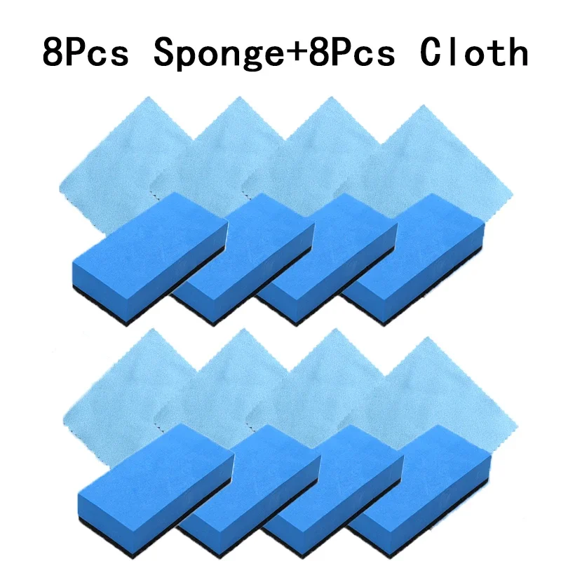 

Автомобильный аппликатор для керамического покрытия, губка, стекло, нано-воск, аппликатор для покрытия, подушечки, губки, автомобильная синяя квадратная губка и ткань