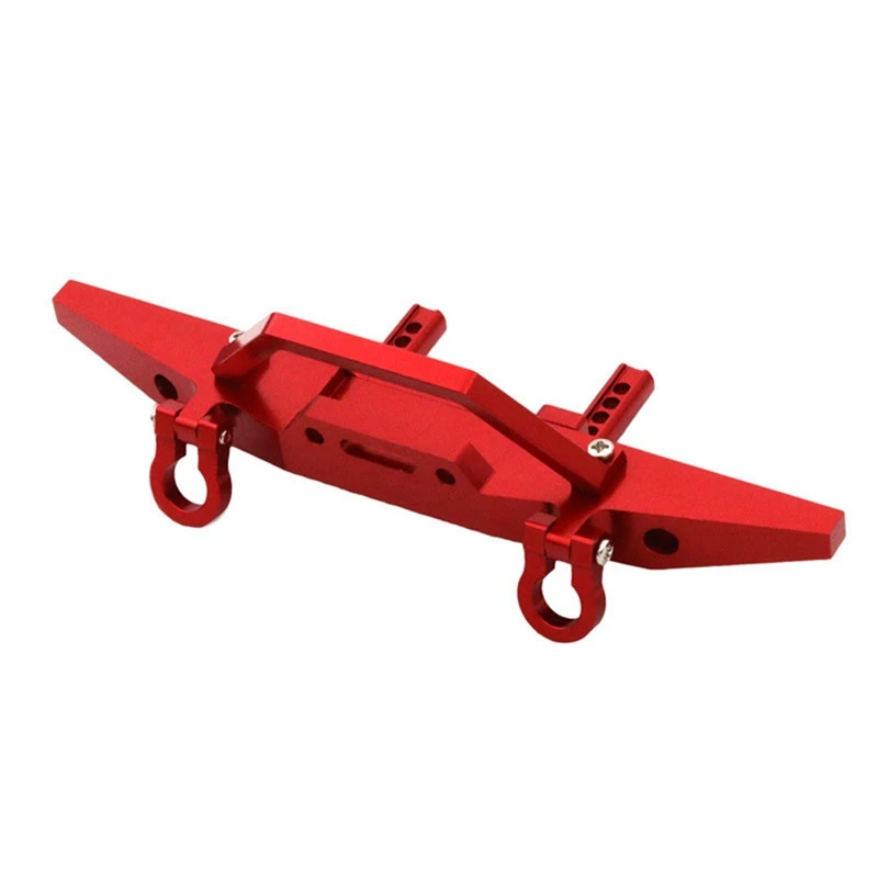 

For 1/12 MN128 Remote Control Car Replacement 6061 Aluminum Upgrade Front Bumper Bumper Guard Red
