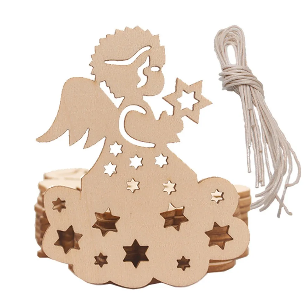 Низкая цена домашний декор простые деревянные формы крафтовое украшение