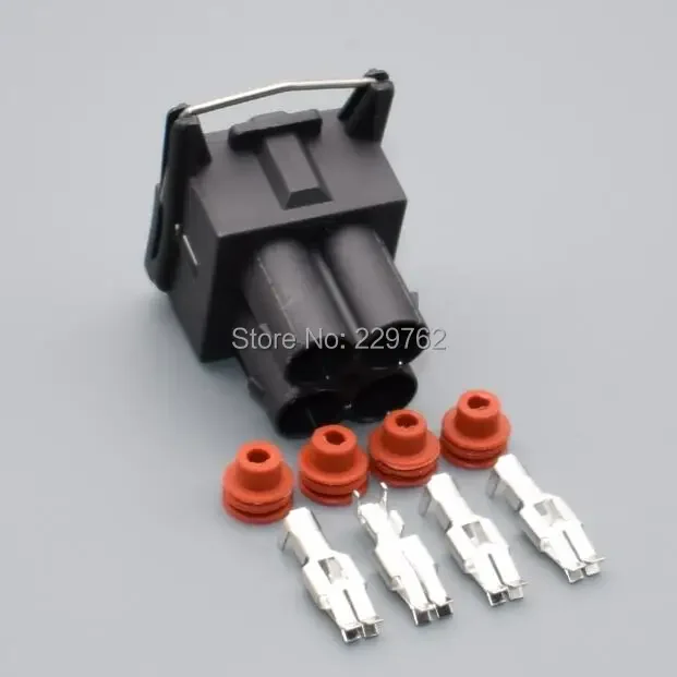 Shhworldsea 4-контактный 6 3-мм автоматический автомобильный разъем Waterpfoof пластиковый