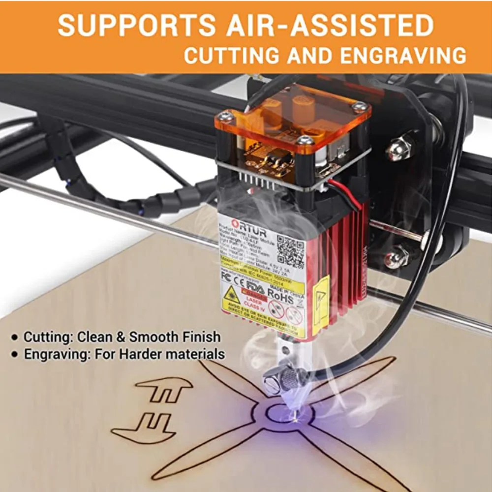 2022 быстрая доставка высокая мощность Ortur Laser Master 2 PRO S2 LU2-2/LU2-4 SF/LU2-4 LF с воздушным
