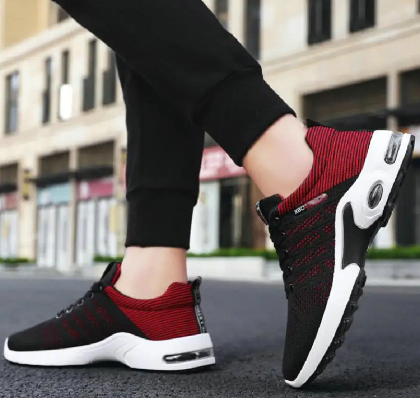 Brilliant Breathable Mesh Sport Shoes Comfortable Fashion Men Plus Size Footwear New Men's Sneakers Autumn Winter Male Shoes