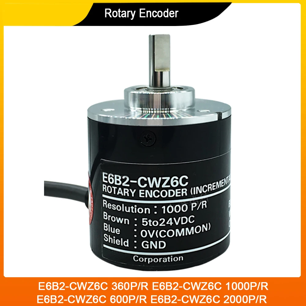 

New E6B2-CWZ6C 360P/R E6B2-CWZ6C 1000P/R E6B2-CWZ6C 2000P/R E6B2-CWZ6C 600P/R Rotary Encoder High Quality Order Remark Model