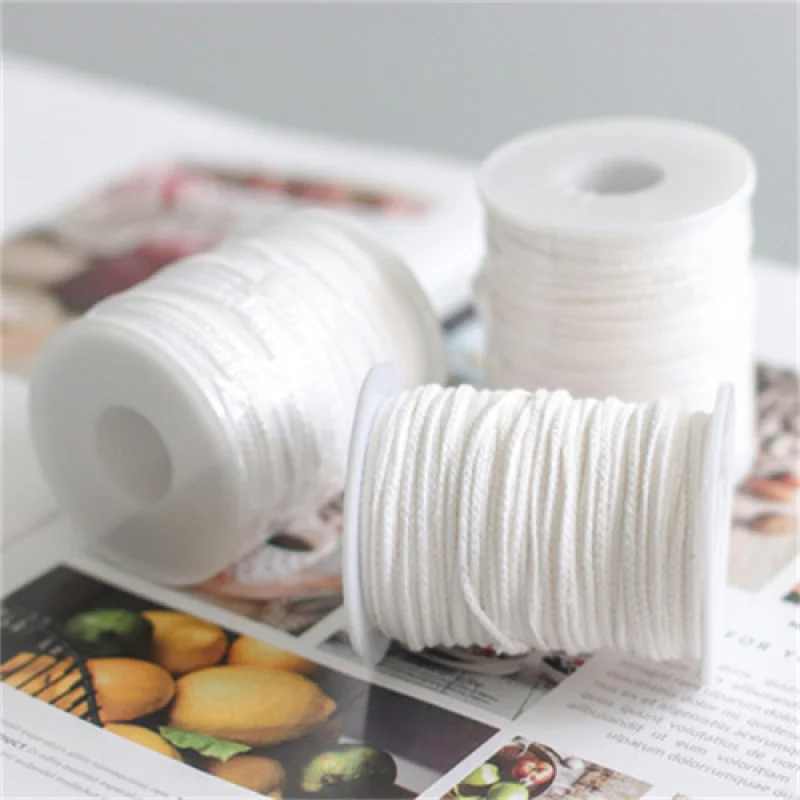 

24 strands of non-fat diy scented candle cotton thread wax wick diy candle smokeless cotton wick