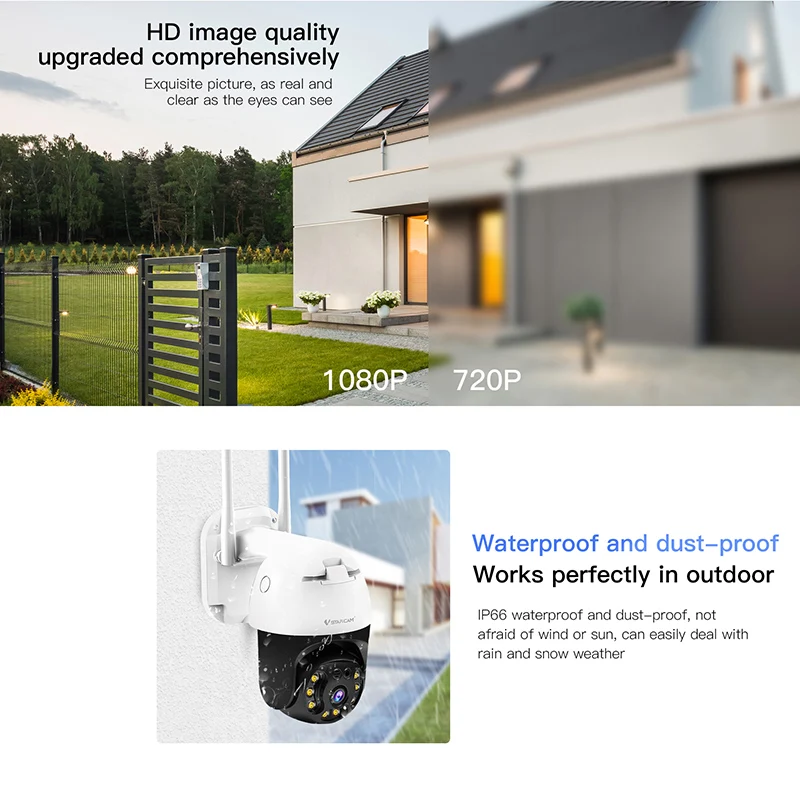 Vstarcam 3MP Wifi IP-камера купольная AI камера безопасности P2P PTZ Беспроводная 2-сторонняя