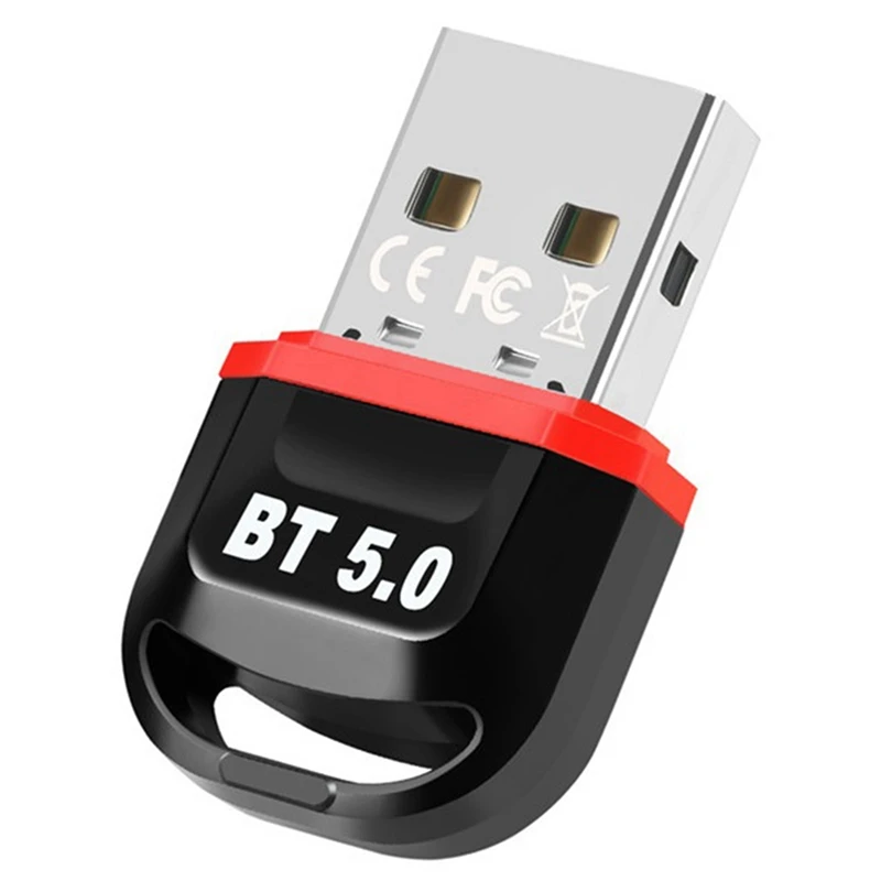 

USB Bluetooth 5,0 адаптер, компьютерный приемник Bluetooth передатчик, драйвер бесплатно для Win7/8/10/11, для игровой консоли PS4/5, ПК