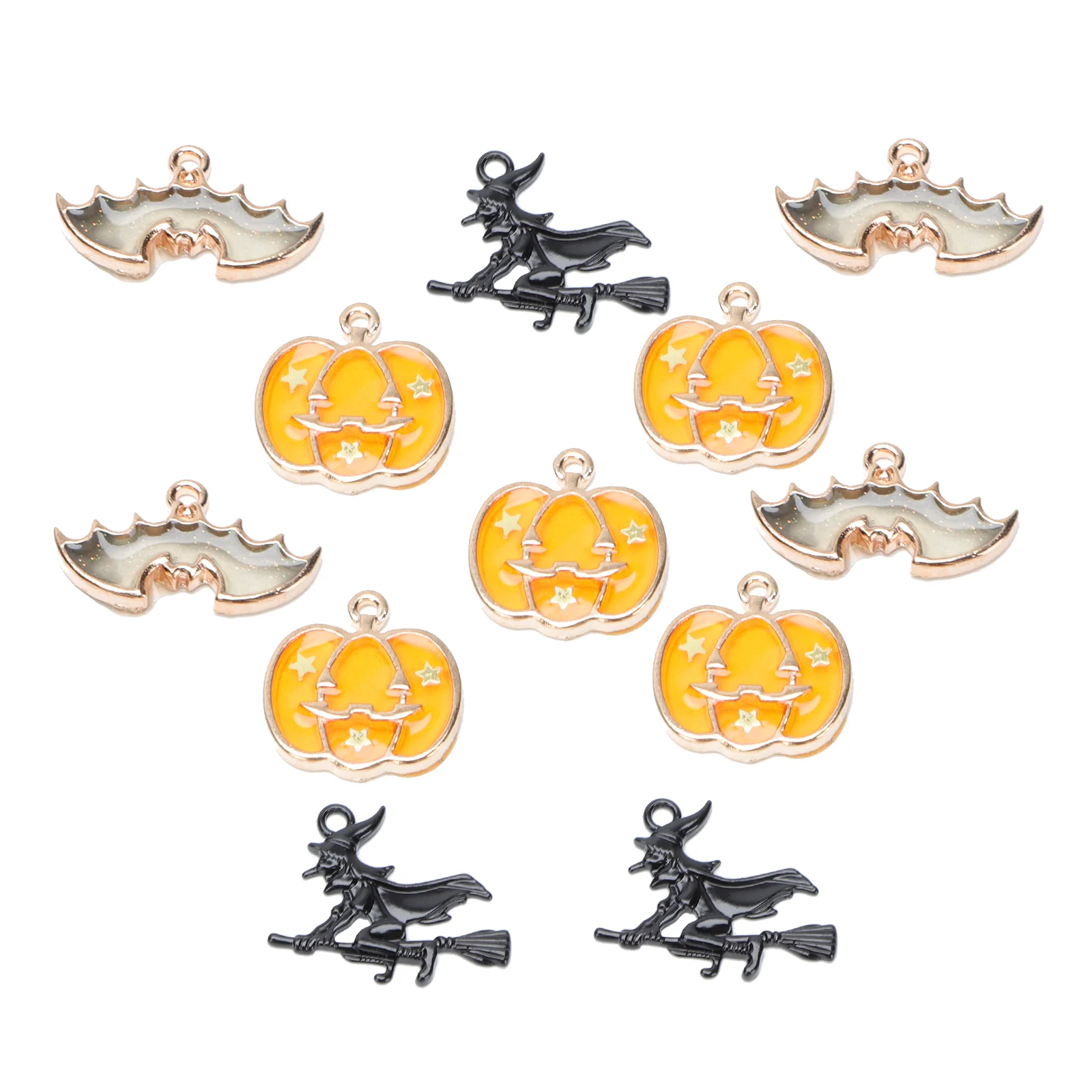 

Charm Jewelryenamel Earring Charms Making Accessories Bracelet Decoration Accessory Finding Witch Pendants Chain Key Diy Stud