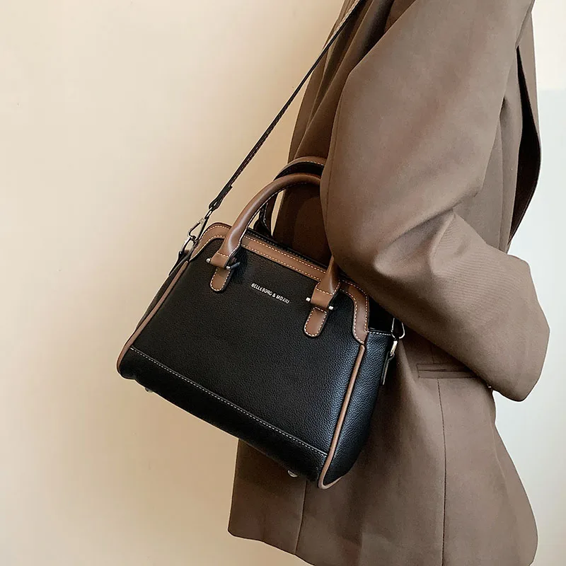 Moda feminina pequenas bolsas de alta qualidade senhoras couro do plutônio ombro mensageiro sacos casuais feminino tote crossbod