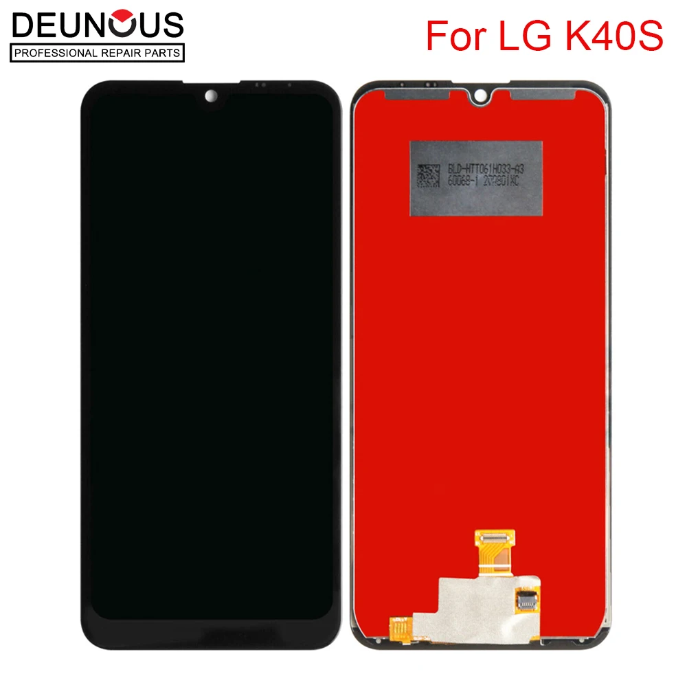Новинка для LG K40S X430 LM-X430 X430EMW ЖК сенсорный экран дигитайзер Запасные части фитинги 100% тест для LG K40S