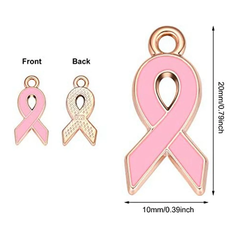 Ribbon Pendant Ribbon Charm Pendants DIY Accessories For Women Jewelry Necklace Bracelet Crafts Decorations