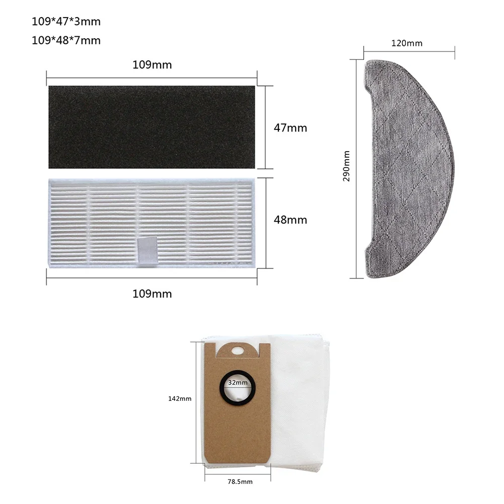 Запасные части для робота-пылесоса Laresar L6 Pro Ultenic T10