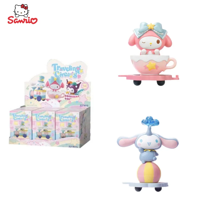 

Hello Kitty подлинный Sanrio семейный парад, цирк, Коричный аниме Kuromi ручной работы, декоративное украшение, подарок на день рождения