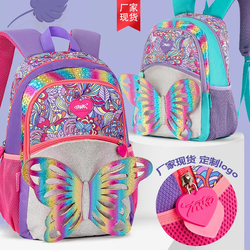 Children School Bags Girls Kids cartoon 3D Primary Orthopedic school backpack waterproof Backpack schoolbag Mochila Infantil