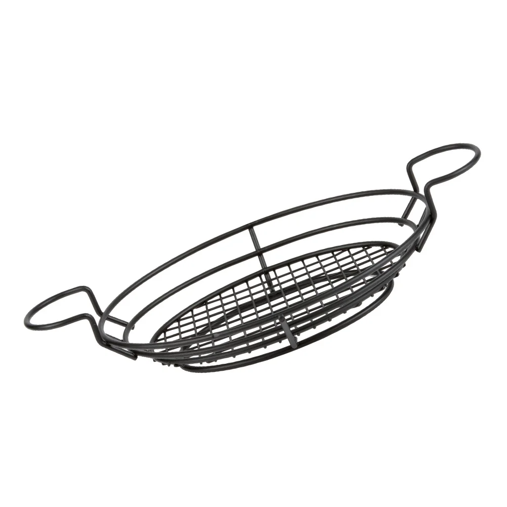 

Basketfry Serving French Strainer Fried Holder Wire Fries Mesh Fryer Fruit Chips Presentation Oval Steel Stainless Chip Skimmer