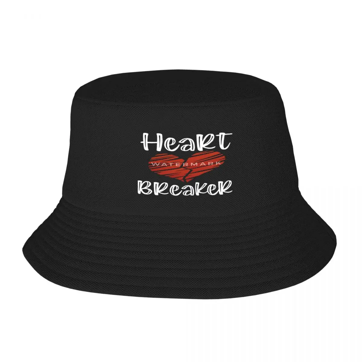 

HEARTBREAKER Fisherman's Hat, Adult Cap Customizable Unisex No deformation Nice Gift