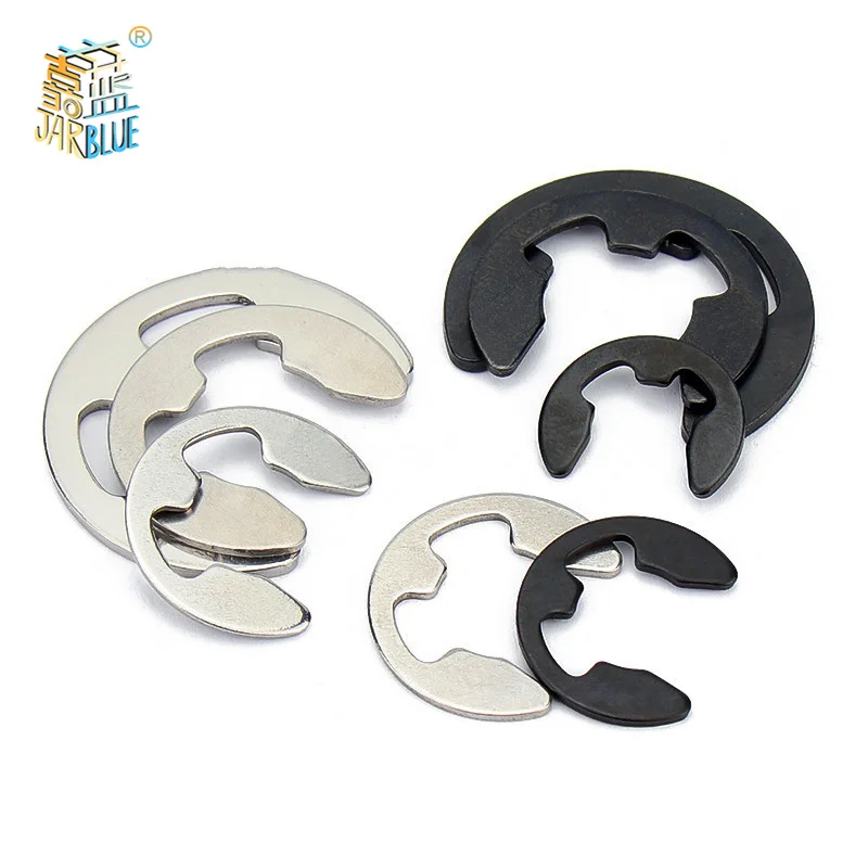 

10/ 50/ 100pcs 304 Stainless Steel/ 65# Mn Steel E Clip Circlip Retaining Ring Washer M1.2 M1.5 M2 M3 M3.5 M4 M5 M6 M7 M8 to M13