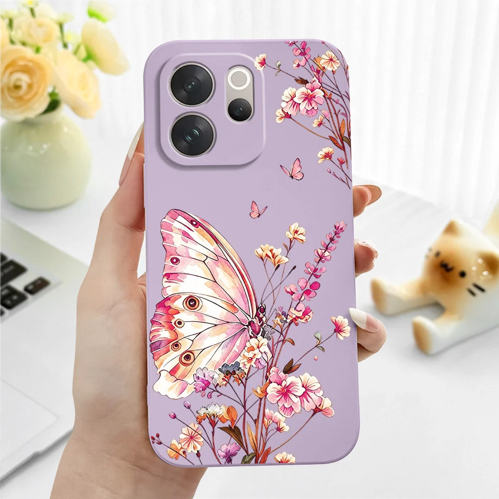 Чехол для телефона Butterfly Sprig для Vivo V70 V70E V60 V60E V50 V50E V40 V40E V30 V30E V29 Lite V29E V27 V27E V25 V25E Pro (art.: 3920dca21e656) - 3920dca21e656