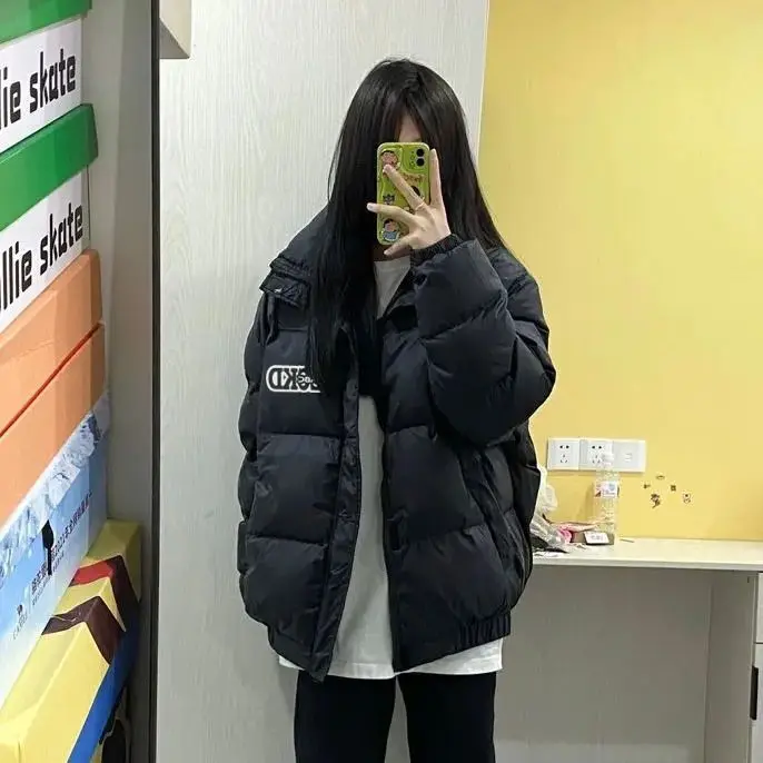 Американская винтажная куртка на хлопковой подкладке верхняя одежда для женщин