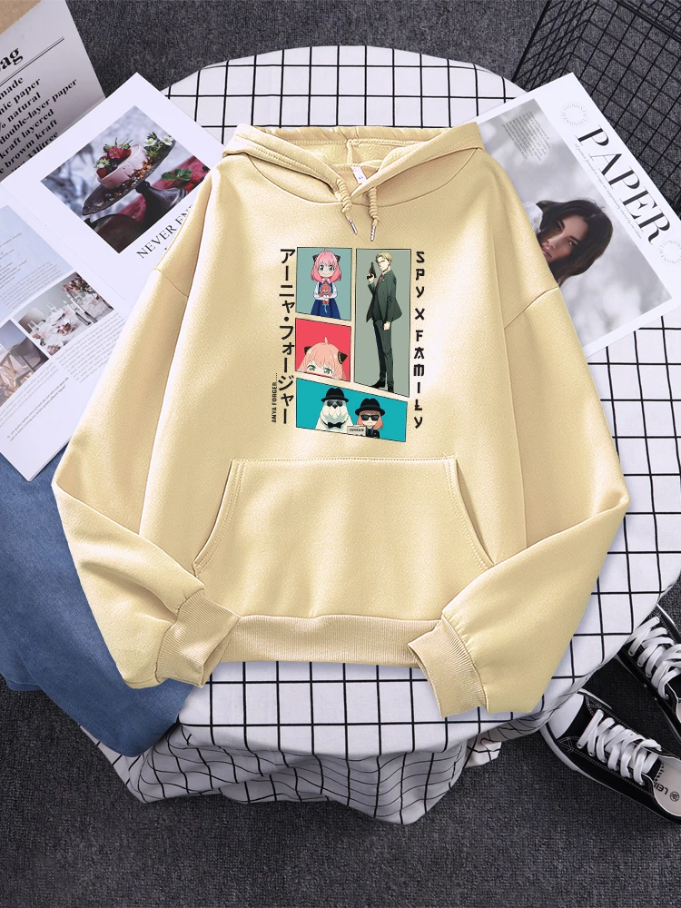 

Spy X Family Art Anya Kawaii Printed Female Sweatshirts Anime Cute Loose Pullover O-Neck Breathable Fashion Women's Sweatshirt