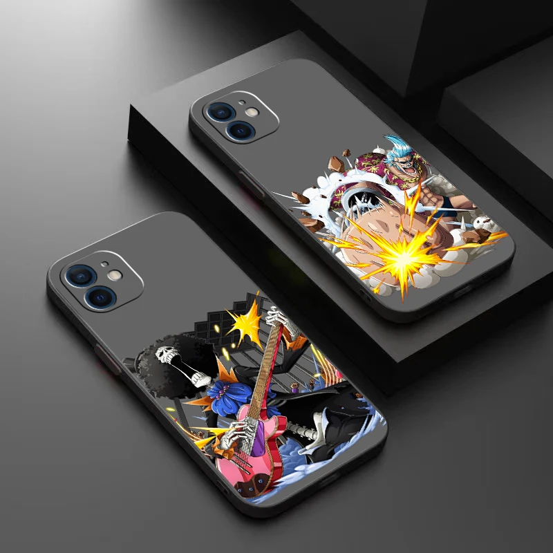 

ONE PIECE Phone Case For Funda iPhone 13 12 11 Pro Max Mini X XR XS Max 6 6s 7 8 Plus Carcasa Back Soft Silicone Cover